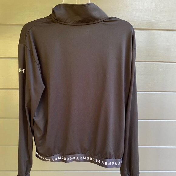 Light weight Under Armour Heat Gear Full Zip Jacket, Size Medium - Picture 3 of 3